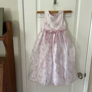 Marmelatta pink toddler floral dress